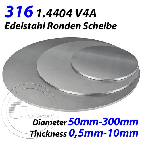 Edelstahl ronden 4404 v4a - ronden, 1.4404