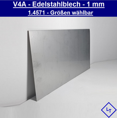 Edelstahlblech v4a 14571 - v4a,