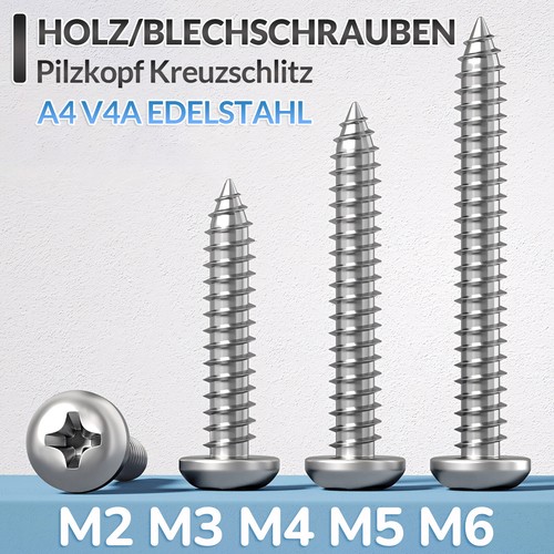 Holz blechschrauben edelstahl - holz/blechschrauben,